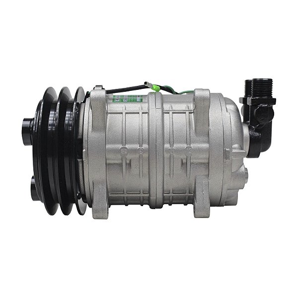 Compressor de Ar Condicionado Modelo Tm15hd 150cm³ Saída Cima Polia 2a 135mm