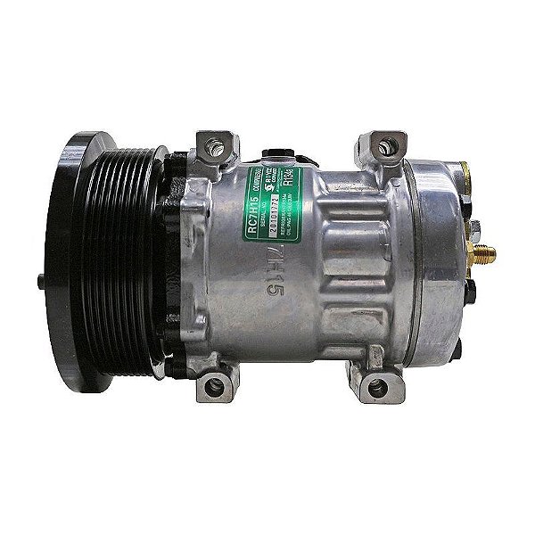 Compressor de Ar Condicionado AA7H15AA Modelo U4769 Máquina Case, Caterpillar 793F, 16H, 24M, 140K Saída p, Pressostato