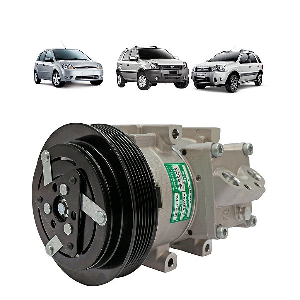 Compressor de Ar Condicionado Ford Fiesta Ecosport 1.6 Hs15