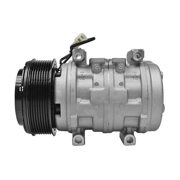 Compressor de Ar Condicionado 10p15 Da Maquina Colheitadeira Cb2500h 12v 8pk
