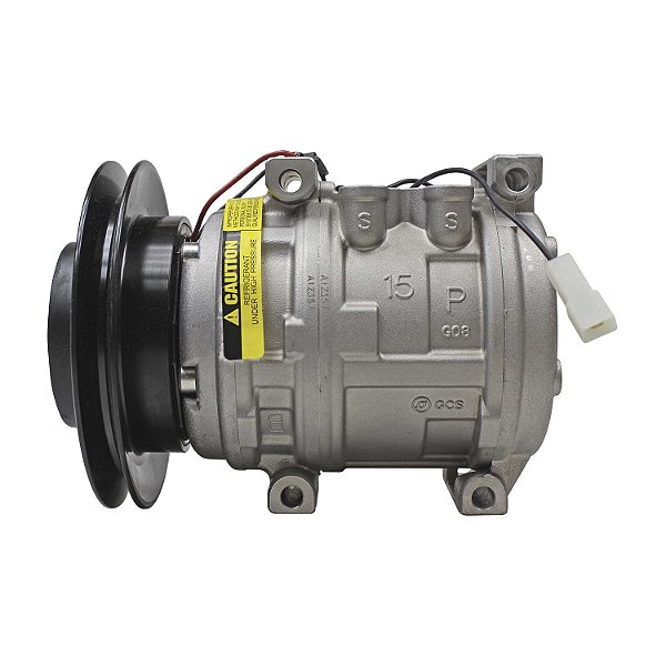 Compressor de Ar Condicionado 10pa15 Modelo 6p148 24 Volts Polia 1a