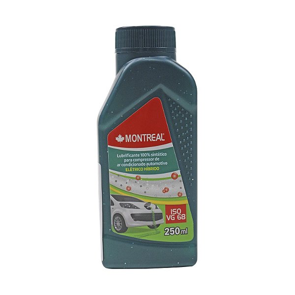 Óleo Polyolester R134A HibridoElétrico POE68 Montreal 250ml
