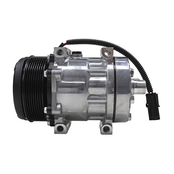 Compressor de Ar Condicionado 7H13 Máquina ColheitadeiraTC490 TC5708090