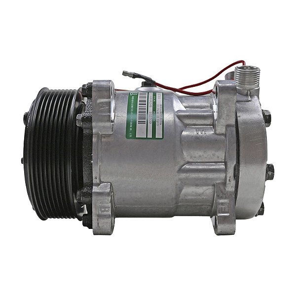 Compressor de Ar Condicionado Sanden 7H15 Máquina 4864 12Volts Polia 8pk 119mm