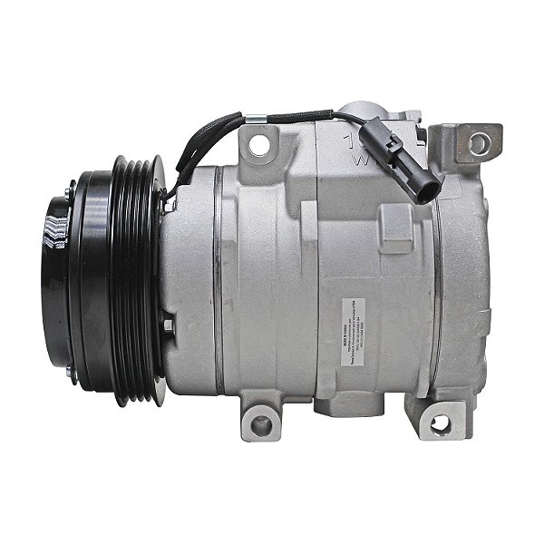 Compressor de Ar Condicionado 10S15 Máquina Trator CNH 12 Volts Polia 4pk120mm