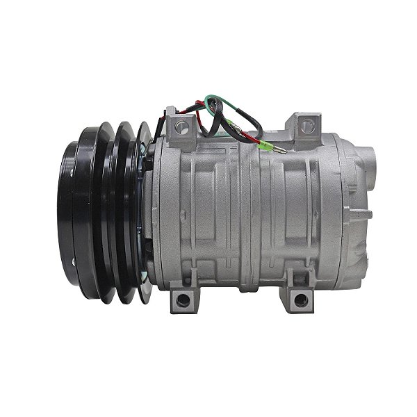 Compressor de Ar Condicionado Tm21 Sem Conector 12 Volts Polia 2a 145mm