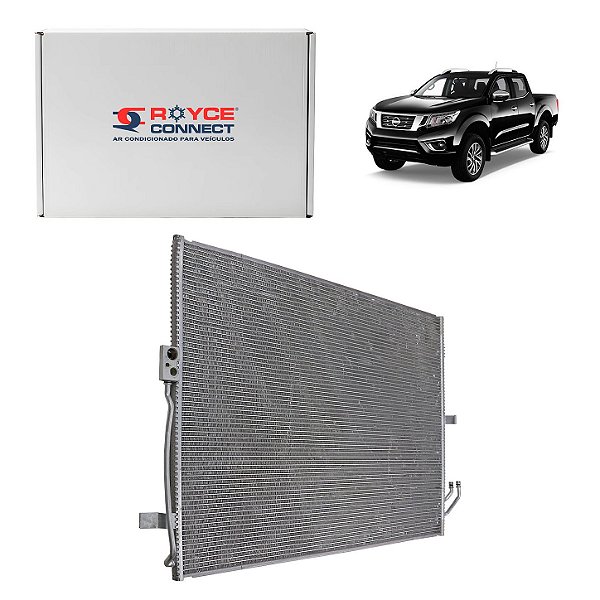 Condensador de Ar Condicionado Nissan Frontier 2015 2016 2017 2018 2019