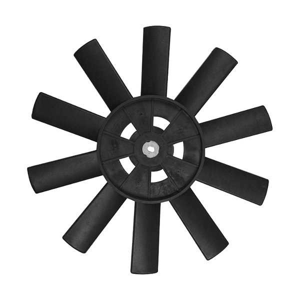 Hélice Do Eletroventilador 12 Polegadas Pás Reta