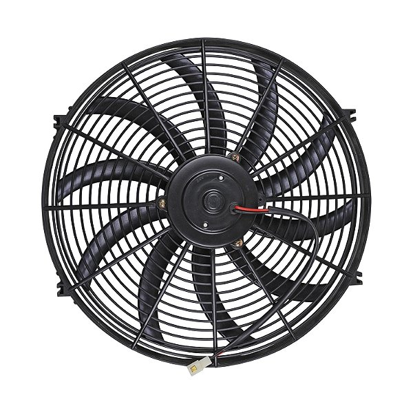 Eletroventilador Universal 16 Polegadas Pás em S - 24 Volts