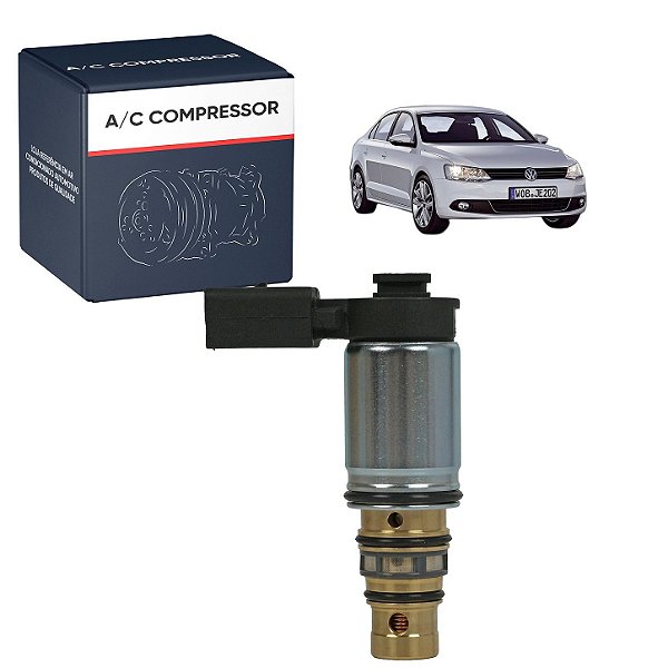 Válvula Torre Compressor de Ar Condicionado Modelo Denso Jetta 2011 em diante