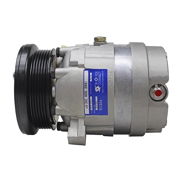 Compressor de Ar Condicionado Modelo V5 Chevrolet Omega 3.0 6cc 93 a 1994 R12
