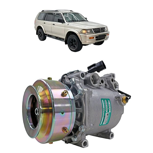 Compressor de Ar Condicionado Pajero Sport 4WD SE , MSC105C 1G 1997 A 2004