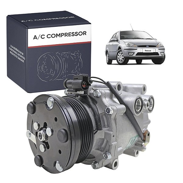 Compressor de Ar Condicionado Ford Focus 1.8 , 2.0 Motor Zetec Todos