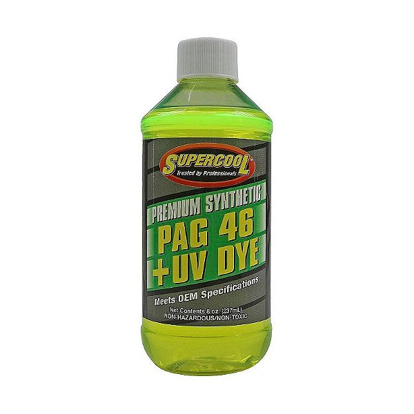Óleo para Compressor de Ar Condicionado  PAG 46 com Contraste Supercool 237ml