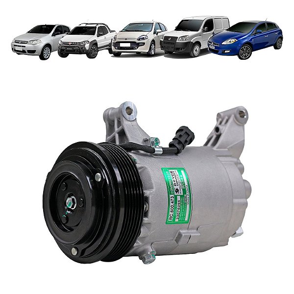 Compressor de Ar Condicionado Fiat Palio Doblo Strada Bravo 1.8