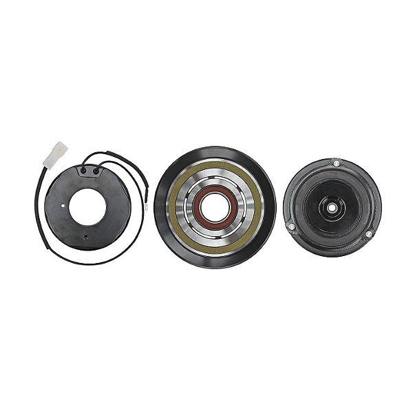 Conjunto de Embreagem Compressor de Ar Condicionado 10PA15 12V Polia Canal 1A