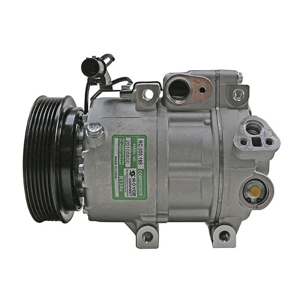 Compressor de Ar Condicionado Mod Halla Vera Cruz 3.0 V6 Santa Fé 2.7 12 Válvulas Azera Sorento 2007 Até 2009