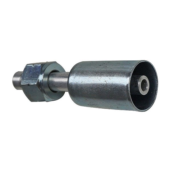 Conexão Radial -A Reta Fêmea 06mm Aluminio Sem Clip
