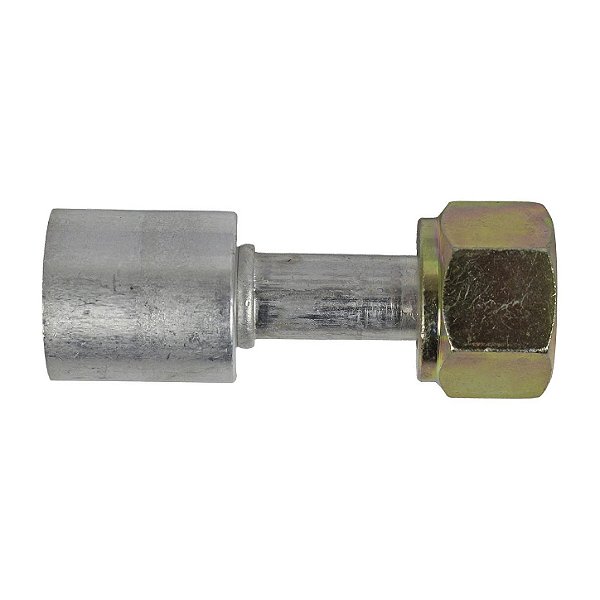 Conexão O'ring Reta Fêmea 12mm Alumínio cClip a