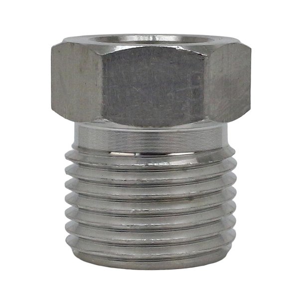 Niple De Aluminio Para Conexão 8mm O´ring Rosca 34