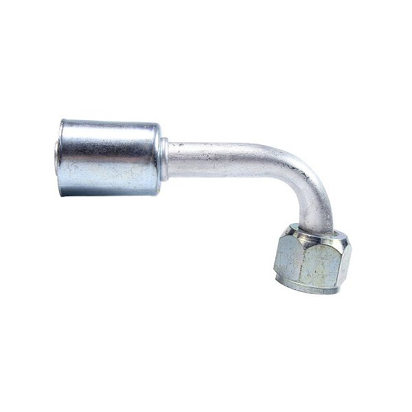 Conexão Flare 90º Fêmea 10mm Aluminio cClip