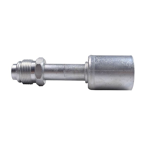 Conexão O'ring Reta Macho 10mm Aluminio Giratória c Clip