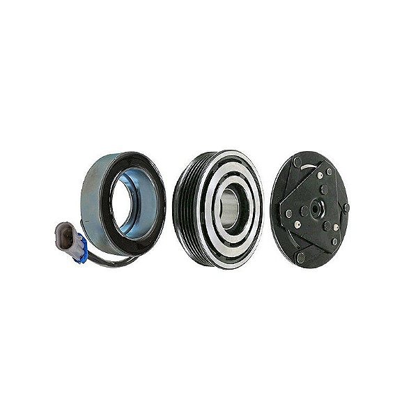 Conjunto Embreagem Compressor Delphi Agile/ Montana 2009 em diante