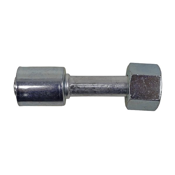 Conexão O'ring Reta Fêmea 12mm Aluminio cClip R12