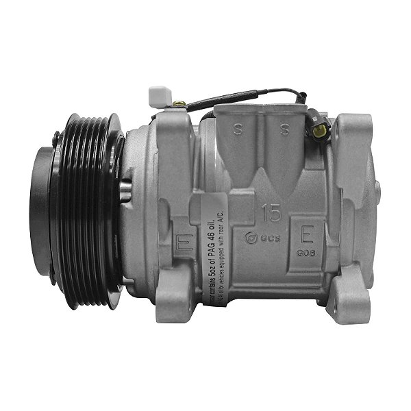 Compressor de Ar Condicionado 10PA15 Modelo 6P148 8 Santana 6pk 125mm 12v