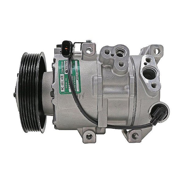 Compressor de Ar Condicionado DVE 14N Creta 1.6 2017 a 2021 , Nova Tucson 2018 em diante (conexão 19mm)