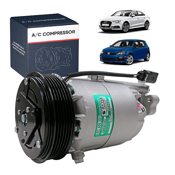 Compressor de Ar Condicionado Bora , Audi , Golf 1.6 1999 a 2014