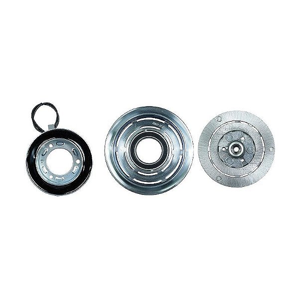 Conjunto Embreagem Compressor de Ar Condicionado Mod Valeo L200 Sport 1A 125mm