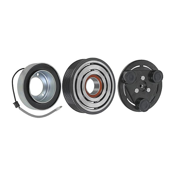 Conjunto Embreagem Compressor de Ar Condicionado Seltec TM08 TM13 TM15 TM16