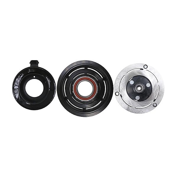 Conjunto Embreagem Compressor de Ar Condicionado CVC Delphi 20069 Megane 2.0