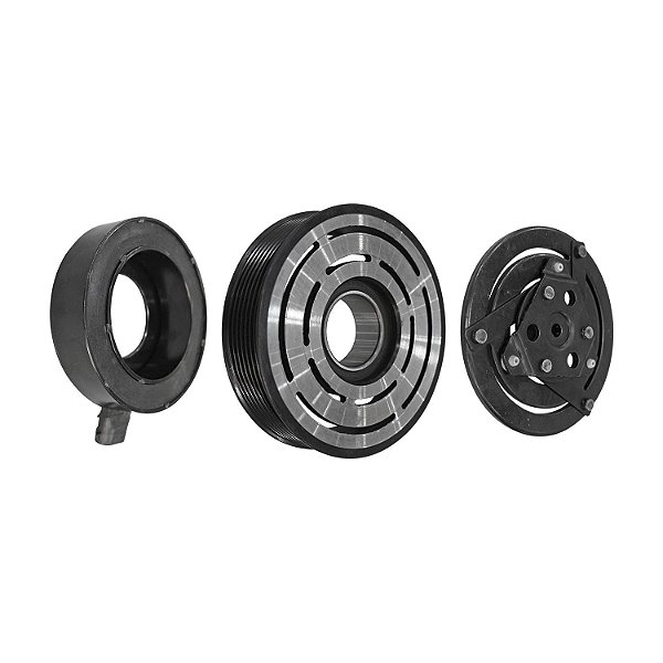 Conjunto Embreagem Compressor de Ar Condicionado CVC Delphi 20069 Megane 2.0