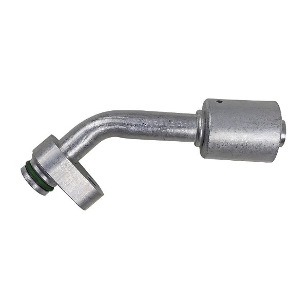 Conexão O'ring 90º Macho 10mm Aço Giratória c Clip