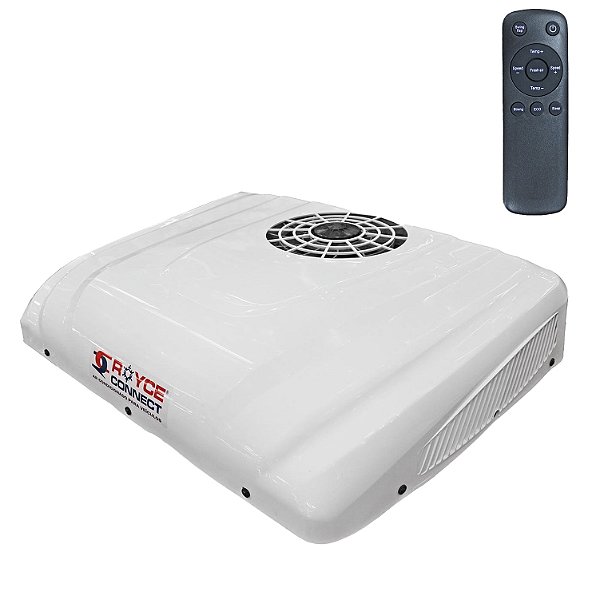 Kit Ar Condicionado Elétrico Para Caminhão Kombi Van Trailer Motorhome 12v
