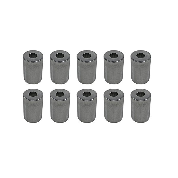 Caneca Clip 06mm 516 Polegadas Aluminio PCT Com 10 Pçs