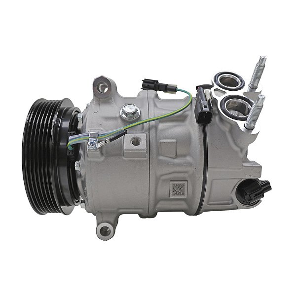 Compressor de Ar Condicionado Volvo XC60 T5 Motor 2.0 2015 - 12 Volts Polia 6pk