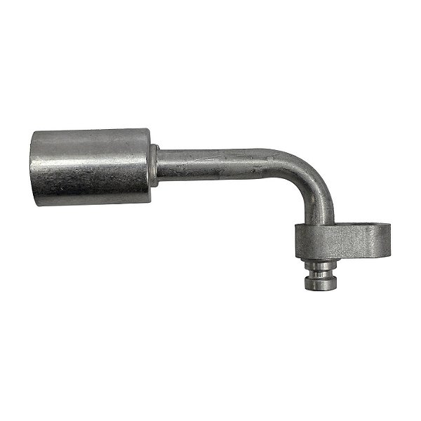 Conexão Block Fitting 90º 06mm Alumínio