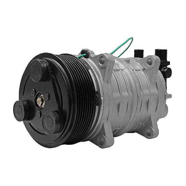 Compressor de Ar Condicionado Modelo TM16HS 163cm - 24 Volts Polia 8pk 119mm