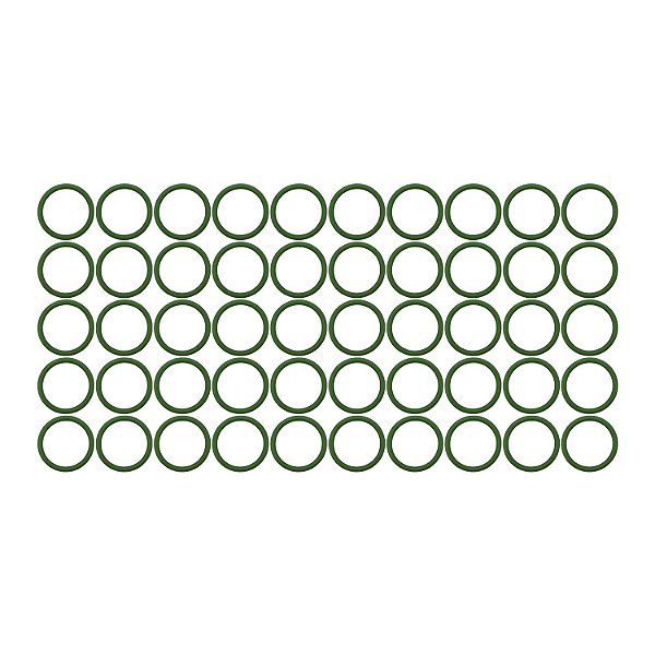 Anel O´ring 1561x178mm HNBR verde R134a - Pacote 50 Pçs