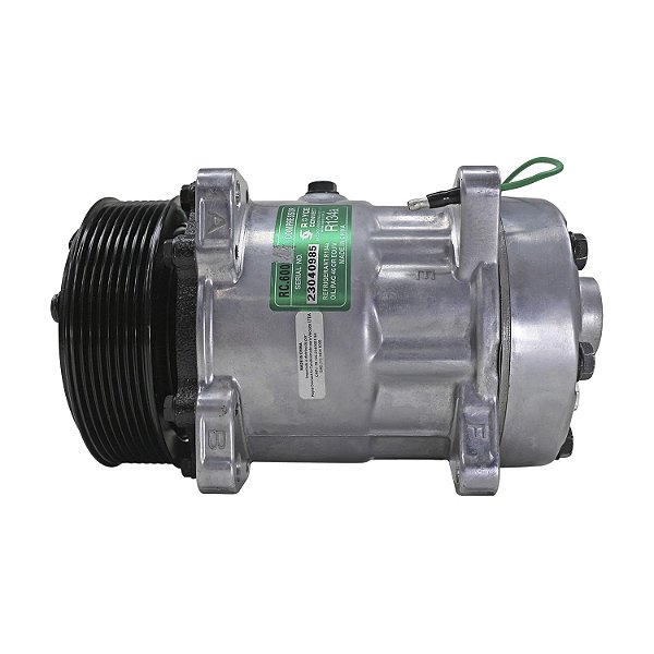 Compressor de Ar Condicionado 7H15 4866 Saida Traseira Horizontal Flex 24v