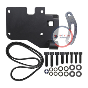 Suporte Compressor de Ar Condicionado Modelo 5H147H15 Polia 8pk Caminhão Iveco City 30-S13 35-S13 para Substituir