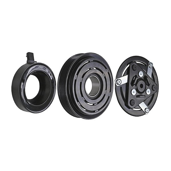 Conjunto Embreagem Compressor de Ar Condicionado Mahle Argo Cronos Mobi Uno