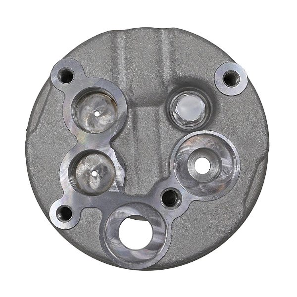 Tampa Traseira do Compressor de Ar Condicionado Modelo V5 Omega 4.1 1995 A 1998