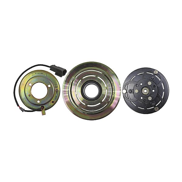 Conjunto Embreagem Compressor de Ar Condicionado Máquina PC228 24v