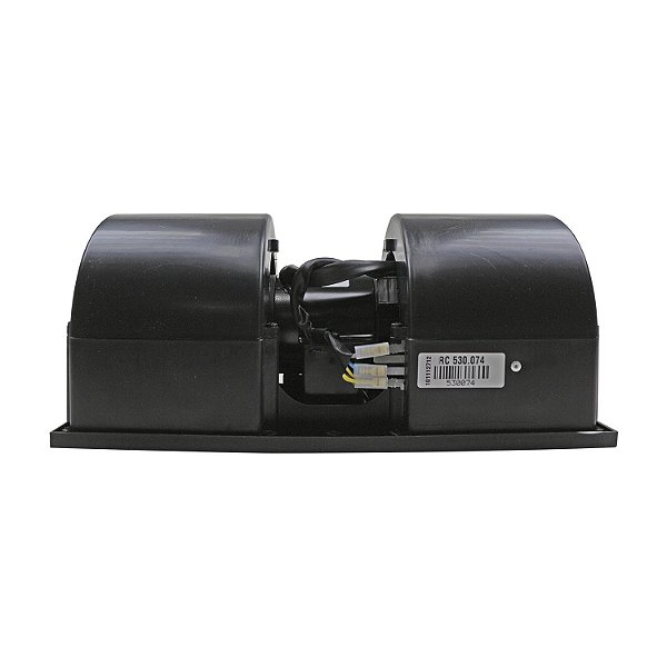 Ventilador Universal Caracol 2 Eixos 3 Vel Turbina 114mm 12V