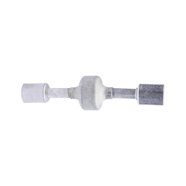 Emenda 10mm Aluminio c Mufla Silenciador c Clip