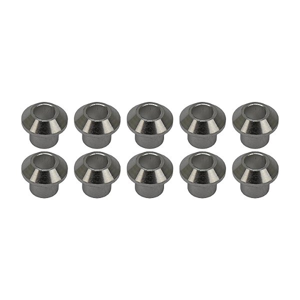 Adaptador Anilha Aluminio 6mm O'ring Para Flare - Pacote 10 Pçs